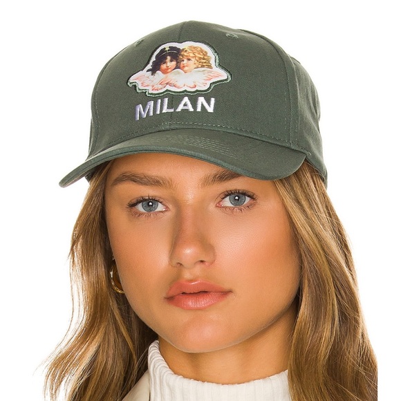 Fiorucci Accessories Fiorucci Milan Angels Cap In Green Poshmark
